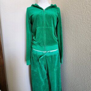 Juicy Terrycloth Suit - Kelly Green - XL